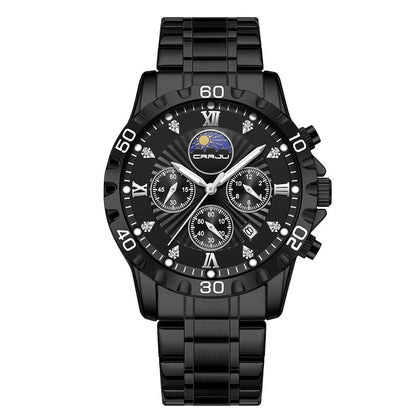 Mens business quartz watch