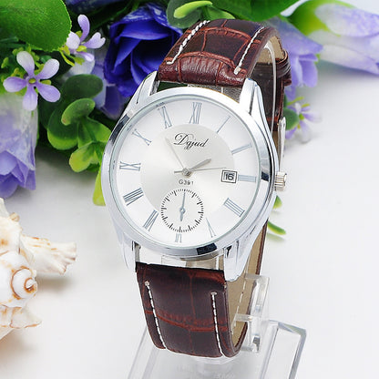 Calendar wristwatch men