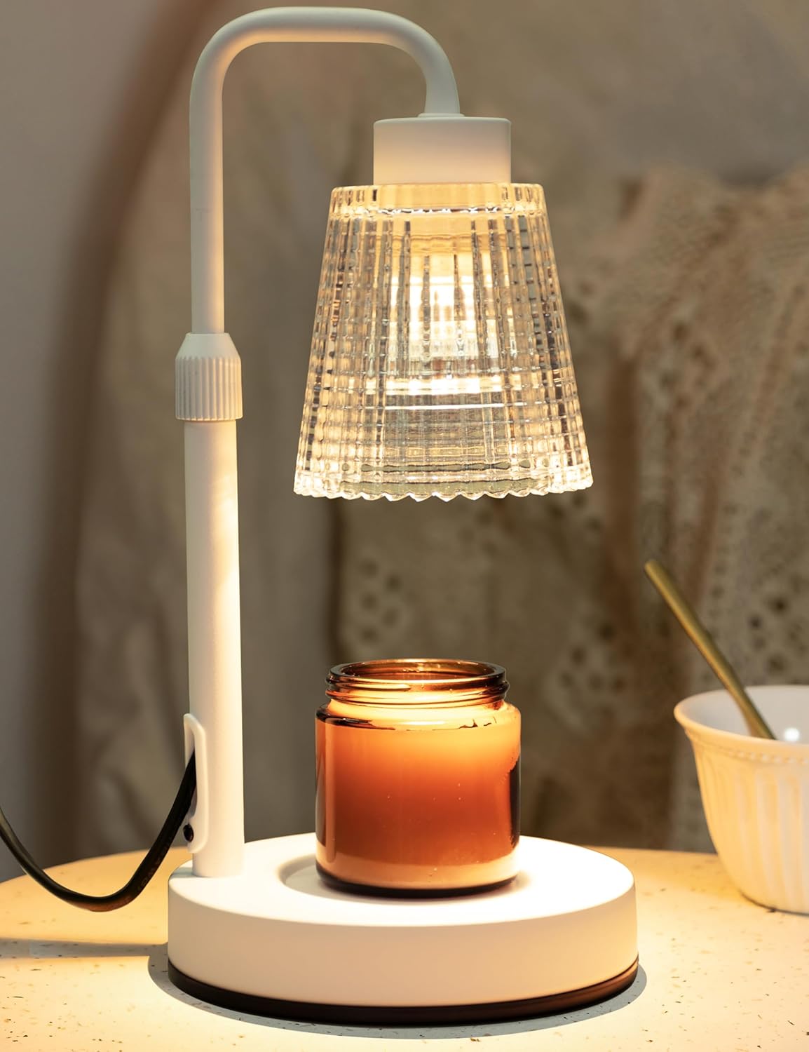 Candle Warmer Lamp with Timer Dimmable