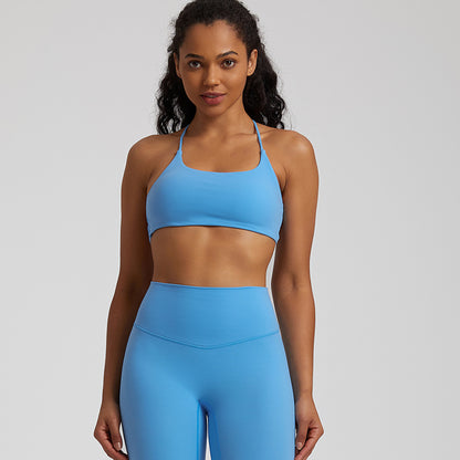 Candy color sports bra