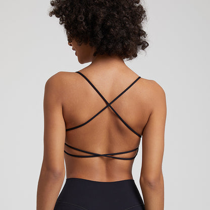 Candy color sports bra