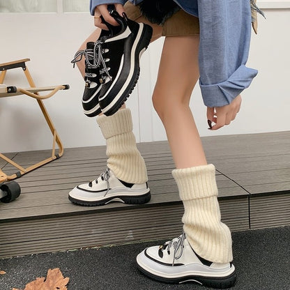 Black White Sneakers Women