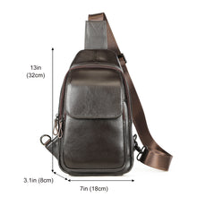 Mens Leather Crossbody Bag