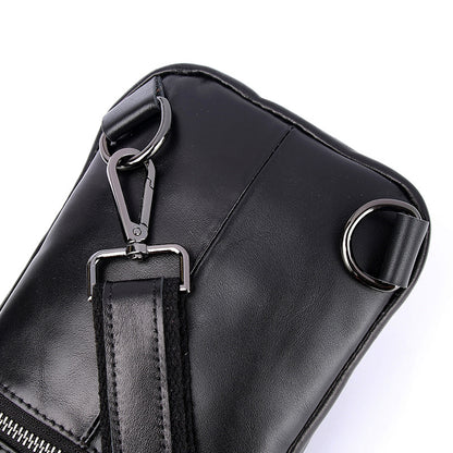 Mens Leather Crossbody Bag