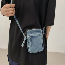Retro Denim Crossbody Bag