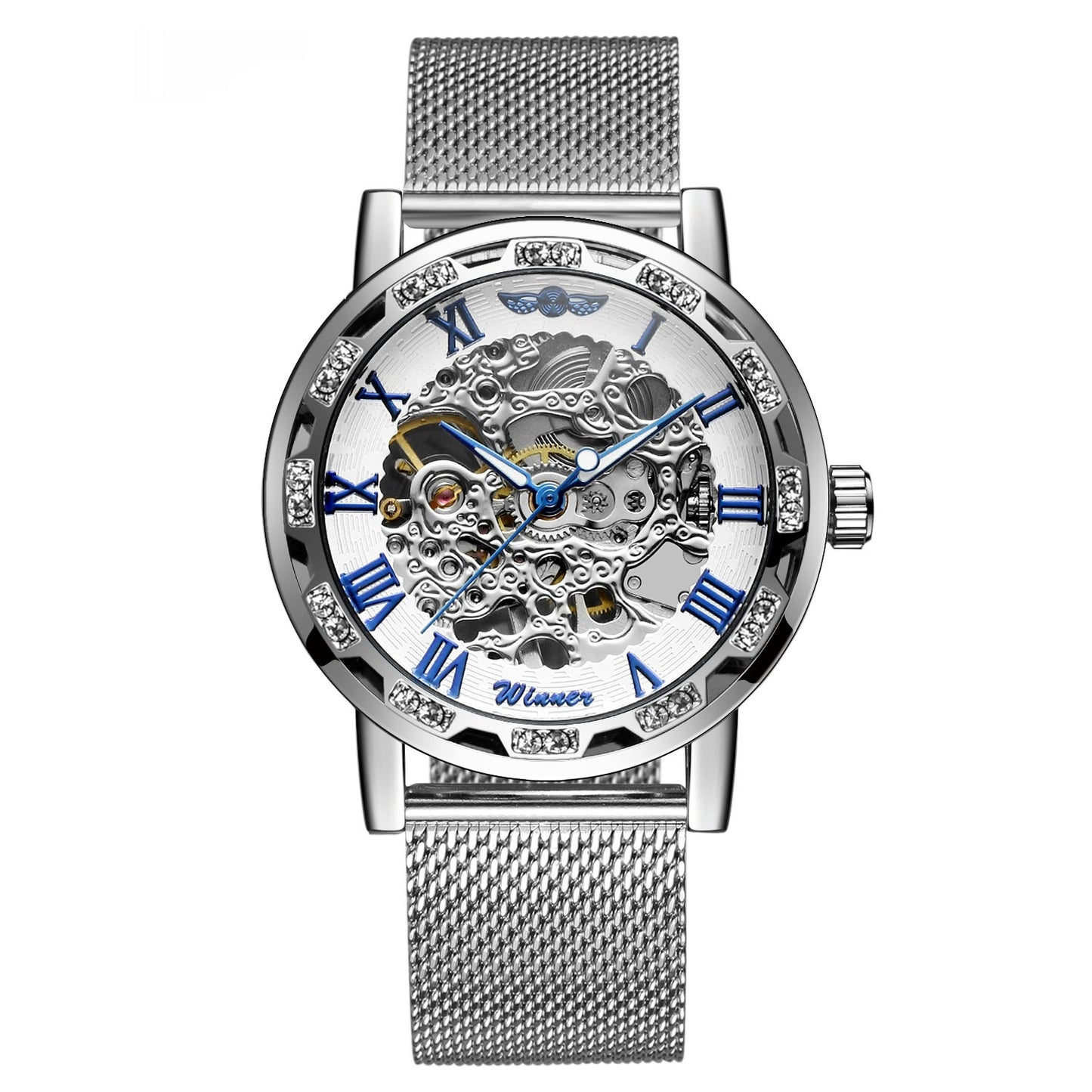 Mens mechanical wrist watch