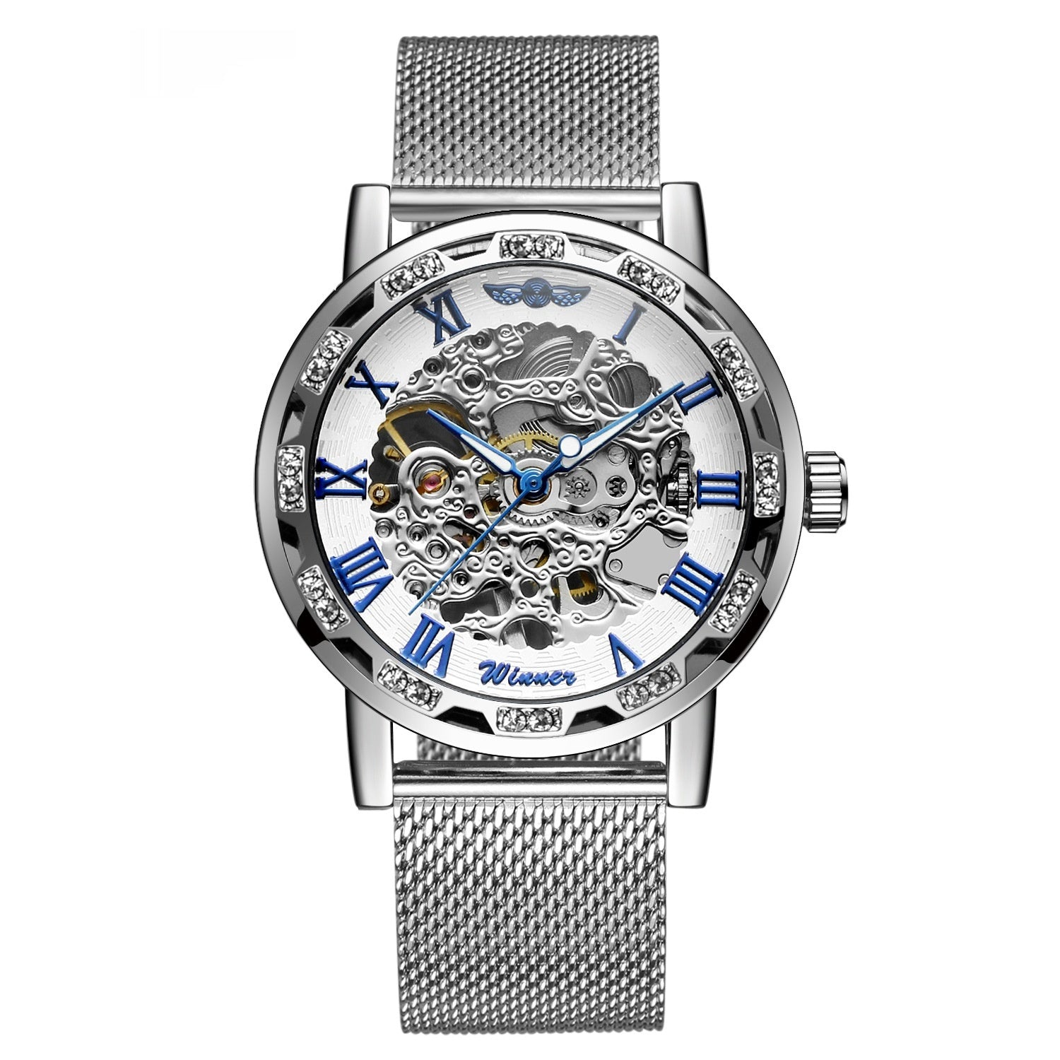 Mens mechanical wrist watch