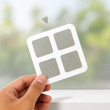 Window Screen Repair Patch Kit, 6-Pack Self-Adhesive Mesh Patches, 4x4 Inch