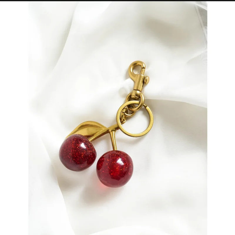 Cherry Bag Charm