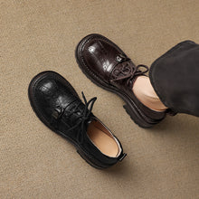 Platform Oxford Brogue Shoes