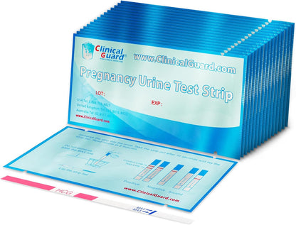 Clinical Guard 25 Pregnancy Test Strips