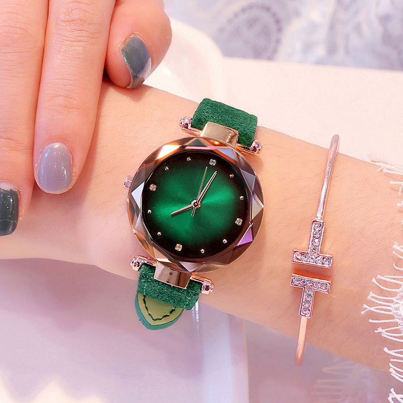 Colorful womens quartz watch