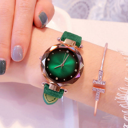 Colorful womens quartz watch