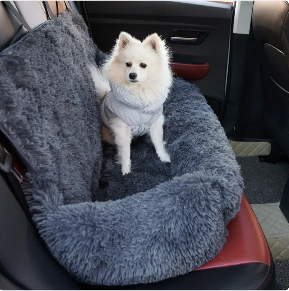 Comfortable and secure pet safety car seat for small dogs and cats
