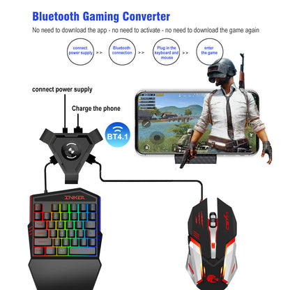 One Handed Gaming Keyboard