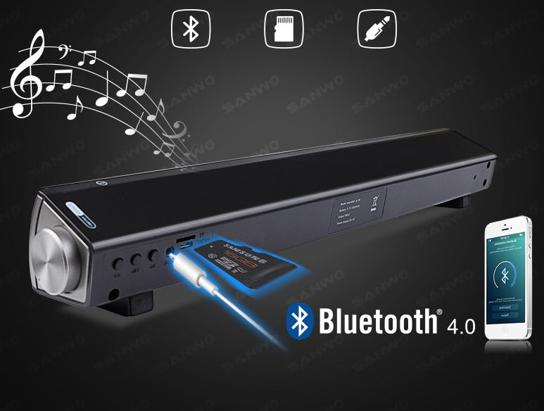 Computer audio bar