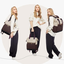 Contrast Color Travel Backpack