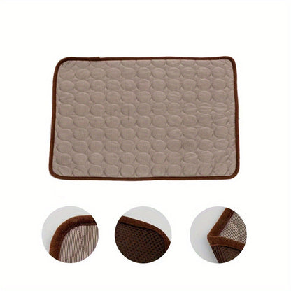 Cooling Summer Dog Mat for Pets – Lightweight and Non-Toxic