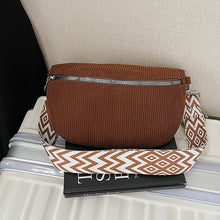 Corduroy Crossbody Bag Women