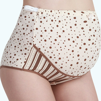 Cotton maternity briefs