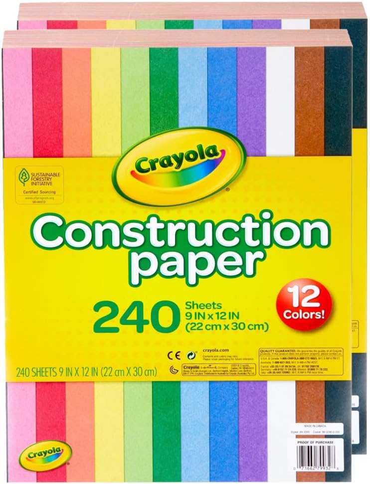 Crayola Construction Paper 