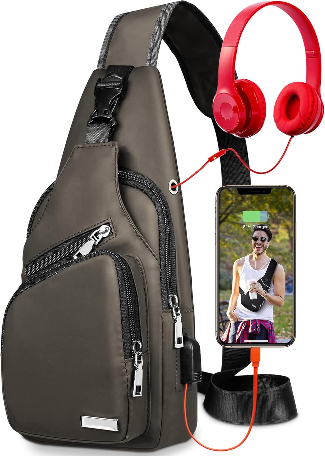 Crossbody Backpack