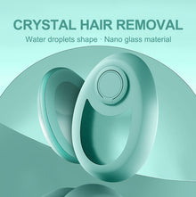 Crystal hair removal tool
