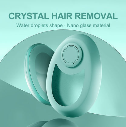 Crystal hair removal tool