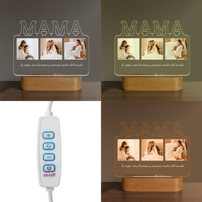Custom photo lamp