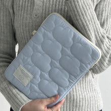 Cloud embroidery tablet bag