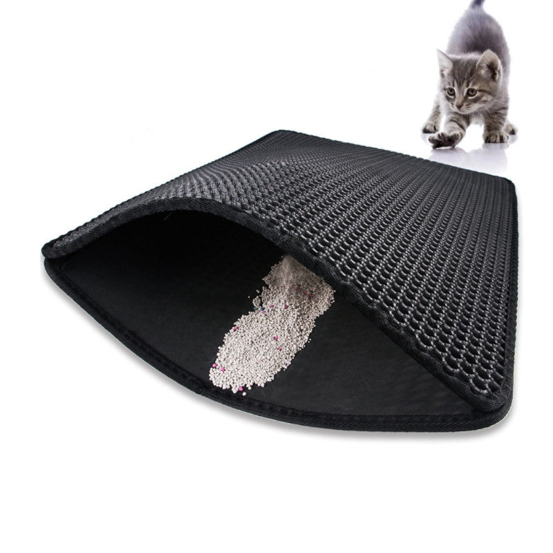 BABEECATS Double Layer EVA Pet Cat Litter Pad