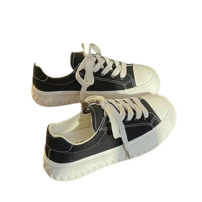 Microfiber Wedge Shoes