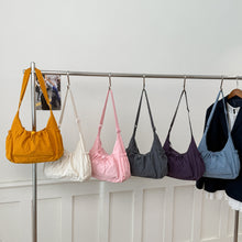 Plaid Drawstring Crossbody Bag