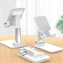 Desk mobile phone holder adjustable stand for hands-free phone use