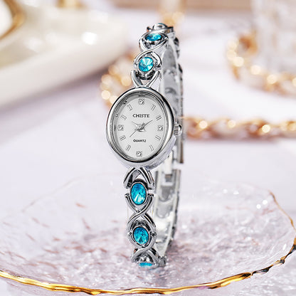 Diamond bracelet watch