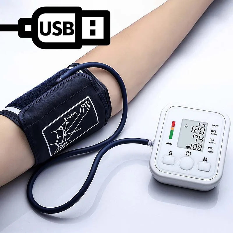 Bp Mobile Portable Digital BP & Heart Rate Monitor – Automatic – FastCartUS