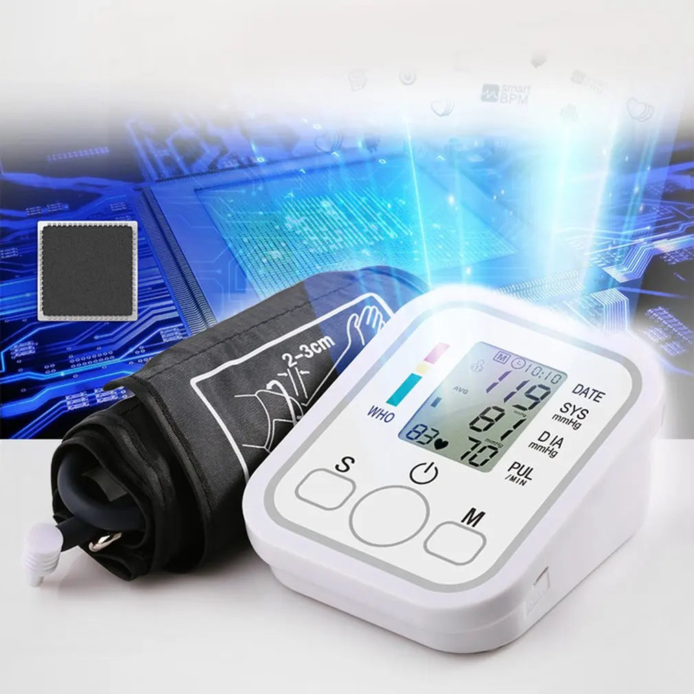 Digital Heart Rate Monitor with BP Equipment Tensiometer 