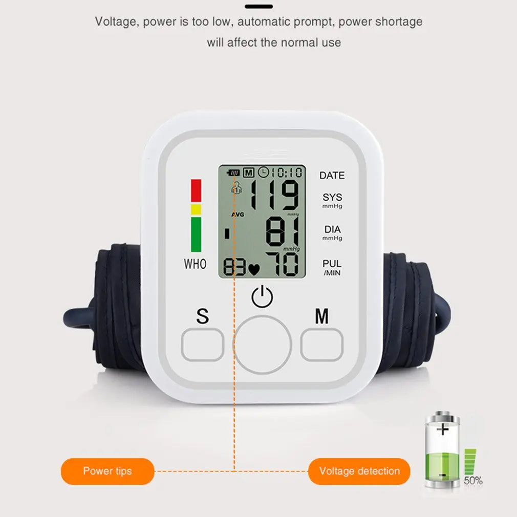 Digital Heart Rate Monitor with BP Equipment Tensiometer 