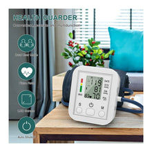 Digital arm blood pressure monitor with Spanish voice function and pulse tracking