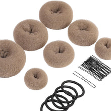 Donut Hair Bun Maker Set