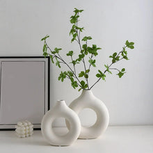 Donut Shape Plastic Vase...