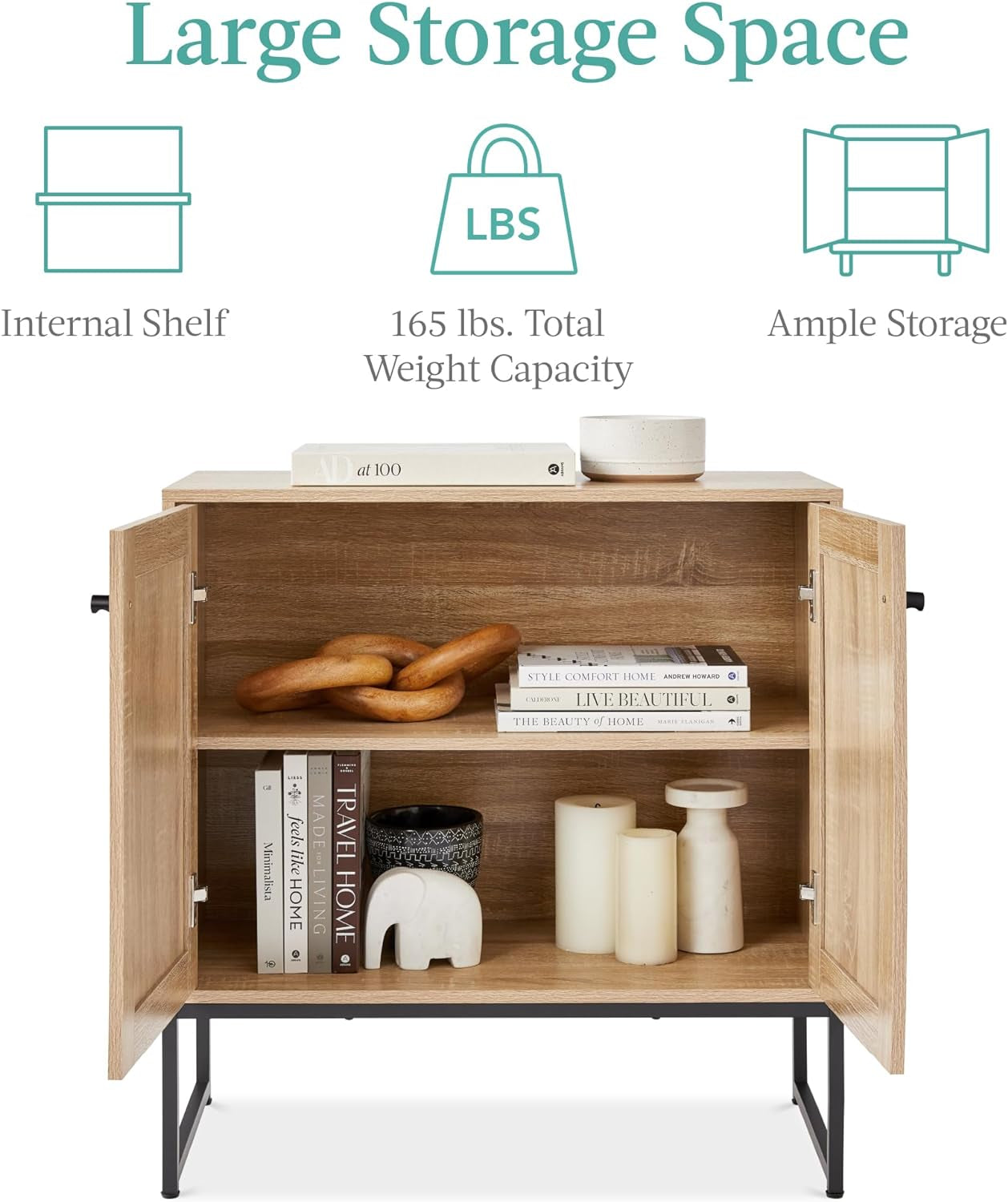 Door Rattan Cabinet