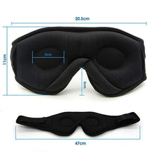 DreamTunes 3D sleep mask headphones with Bluetooth for comfortable sleep 