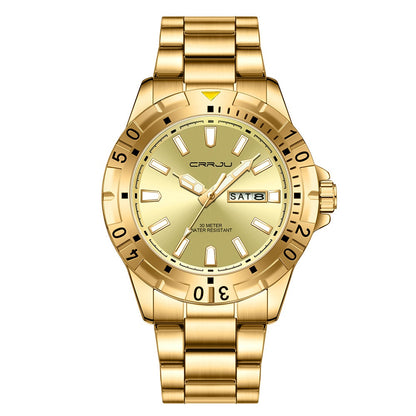 Mens large dial watch