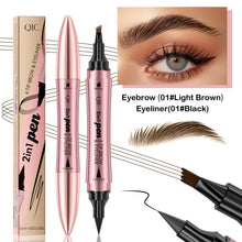 Dual makeup pencil