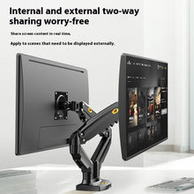 Dual monitor mount stand arm