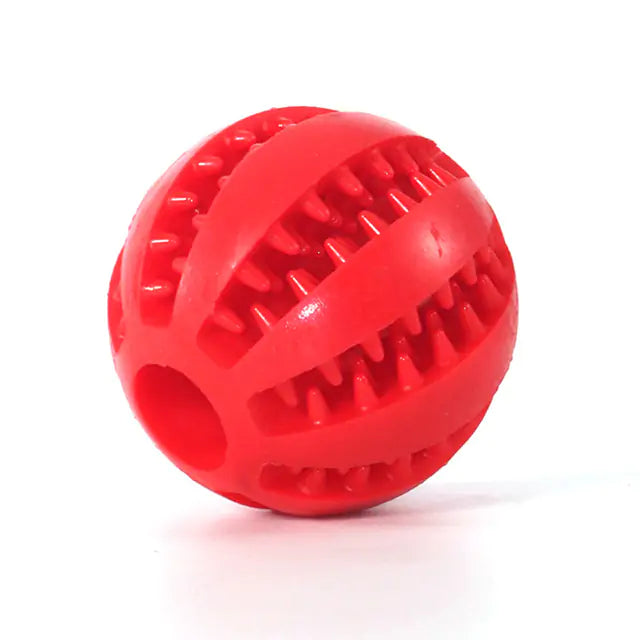 Durable rubber balls for dogs perfect for fetch and chewing