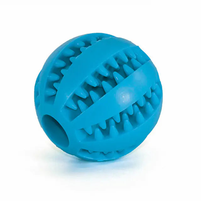 Durable rubber balls for dogs perfect for fetch and chewing