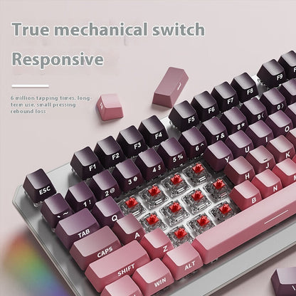 87 key mechanical gaming keyboard