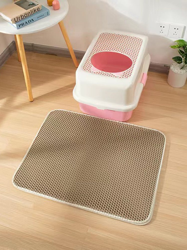 BABEECATS Double Layer EVA Pet Cat Litter Pad